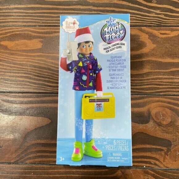 5/$20 NEW Magi Freeze The Elf on the Shelf 80s Retro Outfit & Accessories - Picture 2 of 5